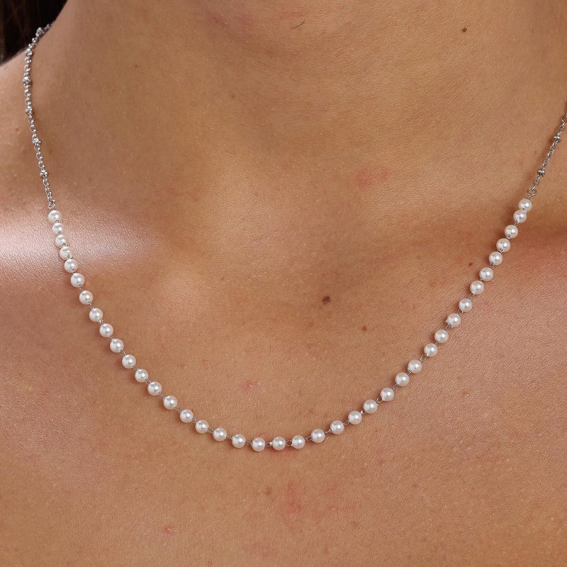 Brosway - Collana Essential - Acciaio - Perle