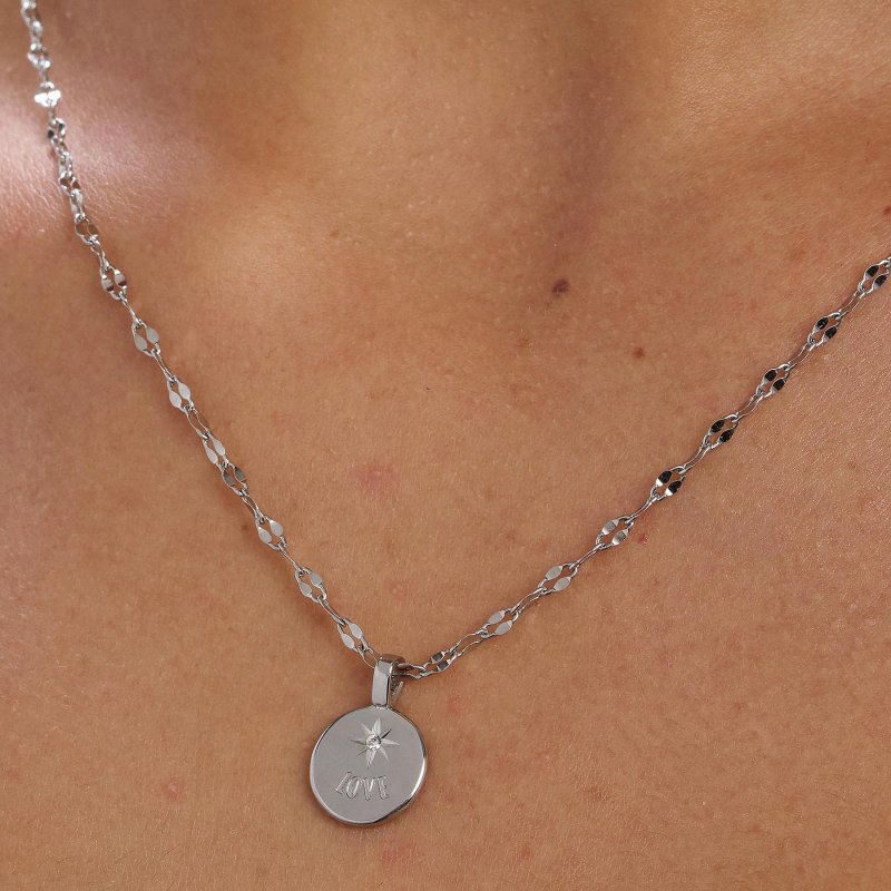 Brosway - Collana Essential - Acciaio - Cristallo