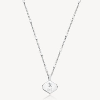 Brosway - Collana Essential - Acciaio - Cristallo