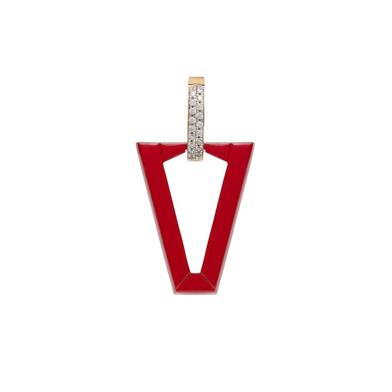 Valentina Ferragni - Orecchino Uali Rouge - Argento