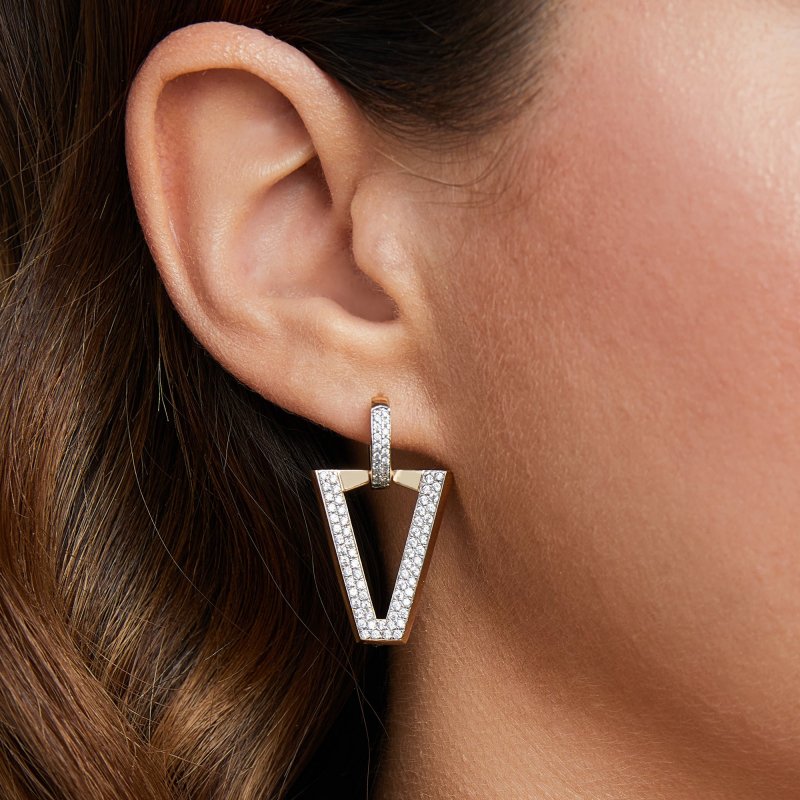 Valentina Ferragni - Orecchino Uali - Argento 925 - Zirconia