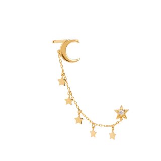 Valentina Ferragni - Stars Earcuff - Argento - Oro