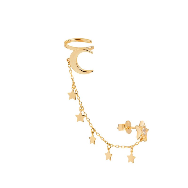 Valentina Ferragni - Stars Earcuff - Argento - Oro