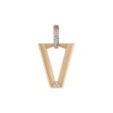 Valentina Ferragni - Orecchino Uali Gold - Argento