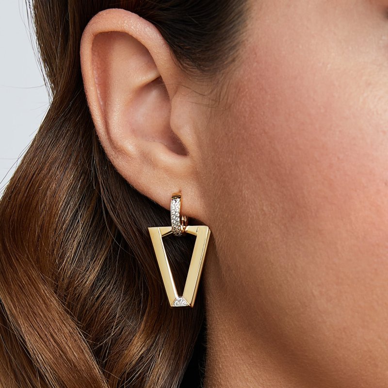 Valentina Ferragni - Orecchino Uali Gold - Argento
