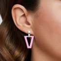 Valentina Ferragni - Orecchino Uali - Argento Rosa