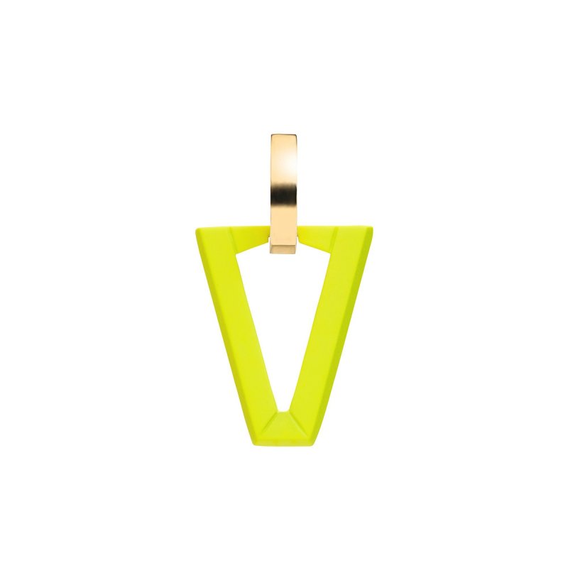 Valentina Ferragni - Orecchino Fluo Lime - Argento 925