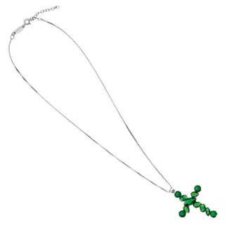 Ottaviani - Collana Croce Smeraldo - Argento 925