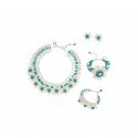 Ottaviani - Orecchini Con Perle E Howlite