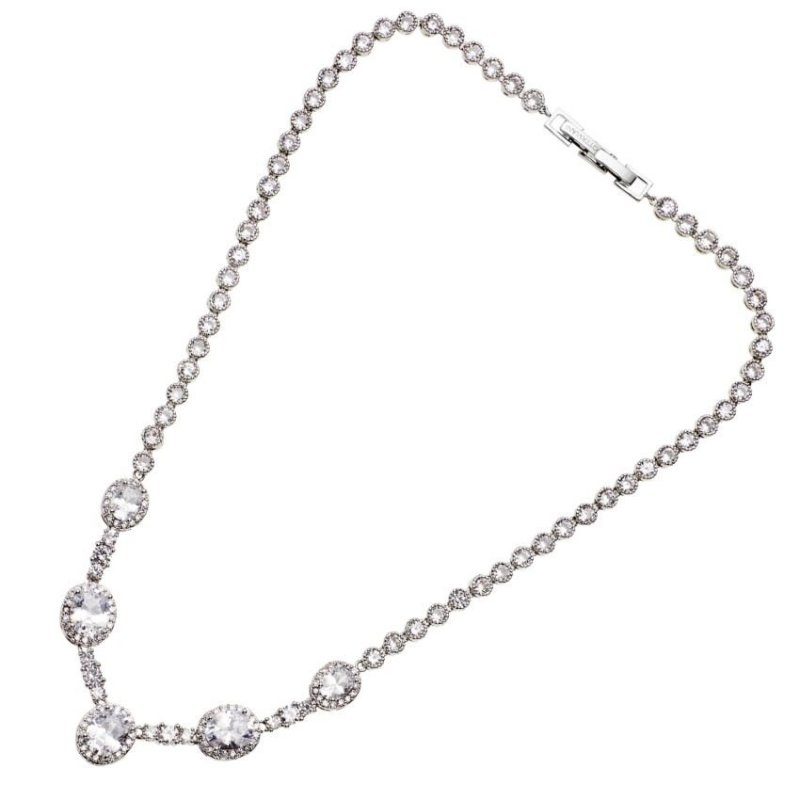 Ottaviani - Collana Rodiata - Cubic Zirconia