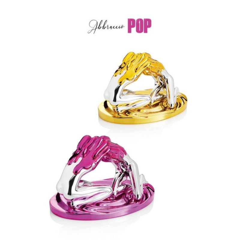 Ottaviani - Scultura Abbraccio Pop - Fucsia