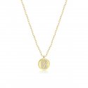 Laura Pjewels - Collana Lettera - Zirconi Bianchi