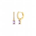 Laura Pjewels - Orecchini Cerchietto - Argento - Zirconi