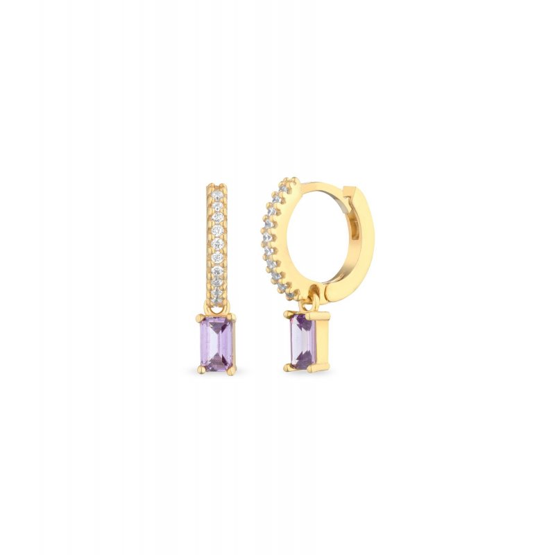 Laura Pjewels - Orecchini Cerchietto - Argento - Zirconi