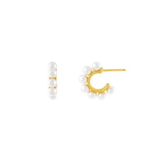 Laura Pjewels - Orecchini Perline - Argento