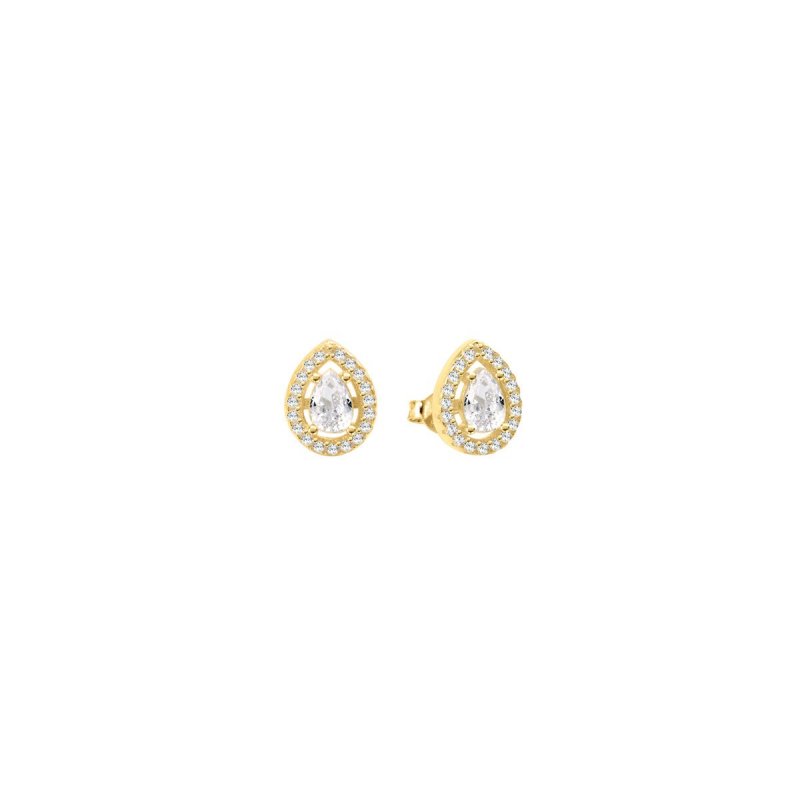 Laura Pjewels - Orecchini Goccia - Argento 925 - Zirconi