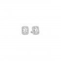 Laura Pjewels - Orecchini Baguette - Argento 925 - Zirconi