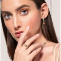 Laura Pjewels - Orecchini Fiori - Zirconi Multicolor