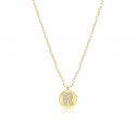 Laura Pjewels - Collana Lettera - Zirconi Bianchi