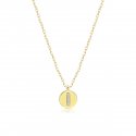 Laura Pjewels - Collana Lettera - Zirconi Bianchi