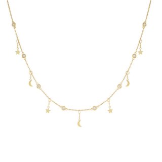 Laura Pjewels - Collana Lune E Stelle - Argento - Zirconi
