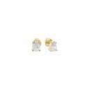 Laura Pjewels - Orecchini Goccia - Argento 925 - Zirconi
