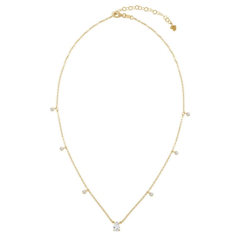 Laura Pjewels - Collana Goccia - Argento 925 - Zirconi