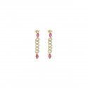 Laura Pjewels - Orecchini Groumette - Argento 925 - Zirconi