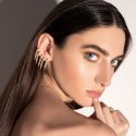 Laura Pjewels - Orecchini Groumette - Argento 925 - Zirconi