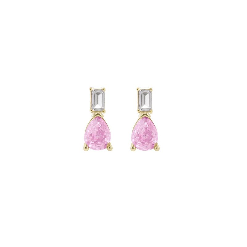 Laura Pjewels - Orecchini Baguette - Argento 925