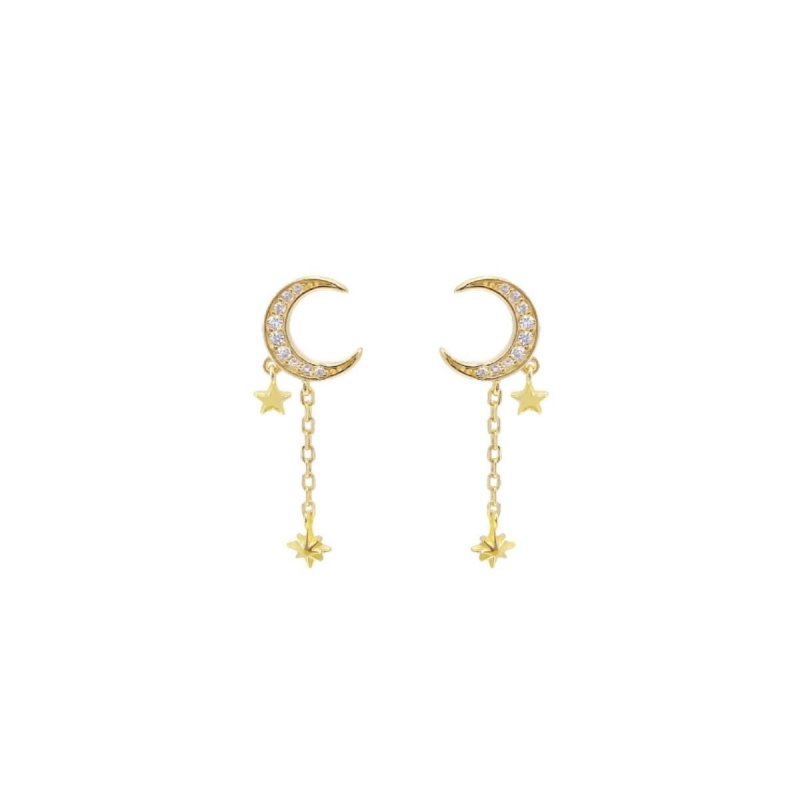 Laura Pjewels - Orecchini Lunetta - Argento 925 - Zirconi