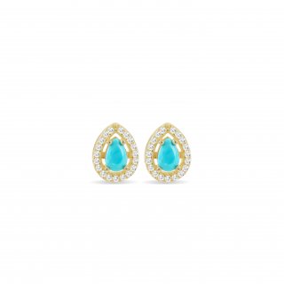 Laura Pjewels - Orecchini Goccia - Argento 925 - Oro 18Kt