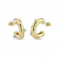 Laura Pjewels - Orecchini Perline - Argento 925 - Oro 18Kt