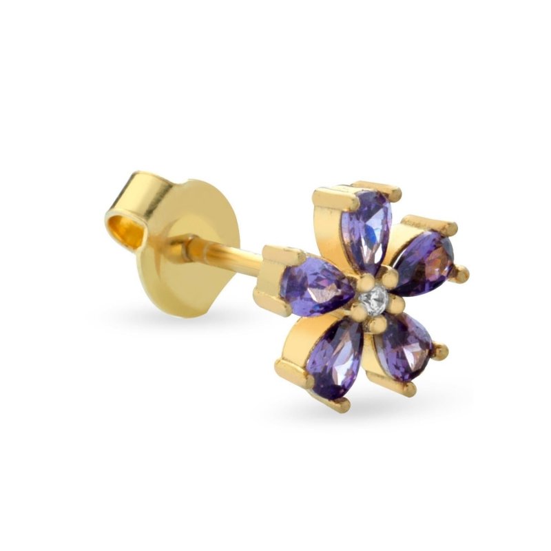 Laura Pjewels - Orecchini Fiorellino - Argento 925