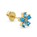 Laura Pjewels - Orecchini Fiorellino - Argento 925