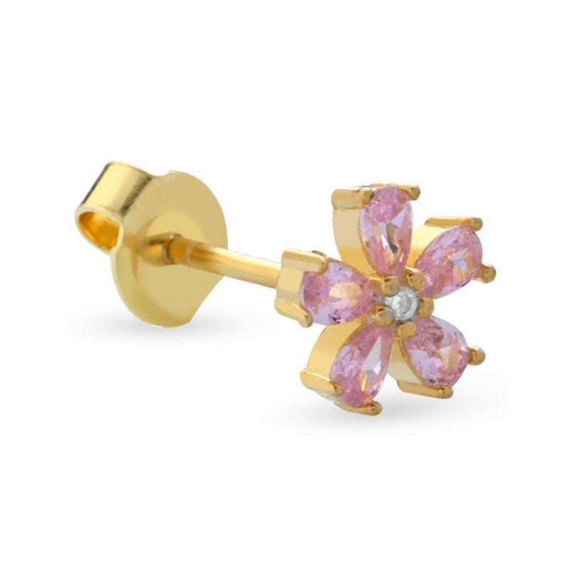 Laura Pjewels - Orecchini Fiorellino - Argento 925