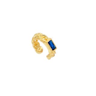 Laura Pjewels - Earcuff Baguette - Argento 925 - Zircone