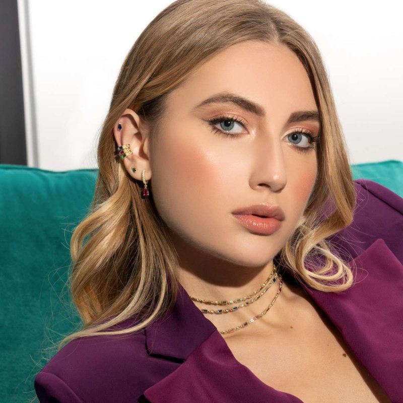 Laura Pjewels - Earcuff Baguette - Argento 925 - Zircone