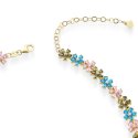 Laura Pjewels - Girocollo Fiori - Argento 925 - Zirconi