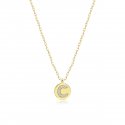 Laura Pjewels - Collana Lettera - Zirconi Bianchi