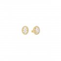 Laura Pjewels - Orecchini Ovali - Argento 925 - Zirconi