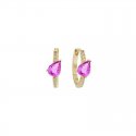 Laura Pjewels - Orecchini Cerchio - Argento 925 - Zirconi