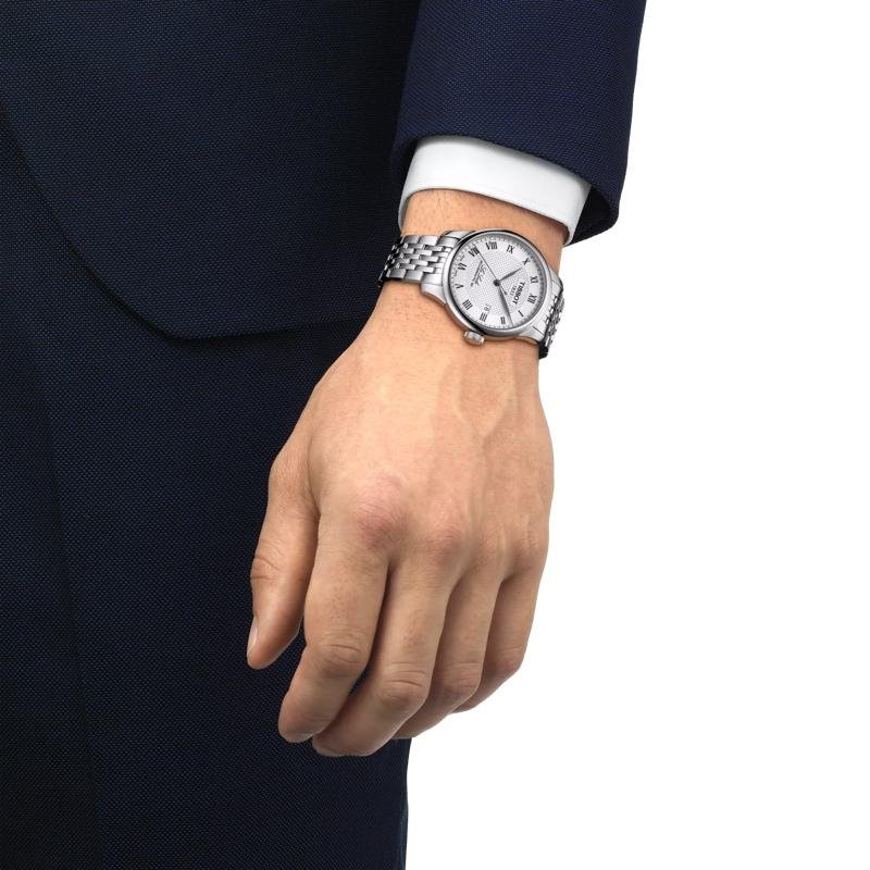 Tissot - Le Locle Powermatic 80 - Automatico - Argento