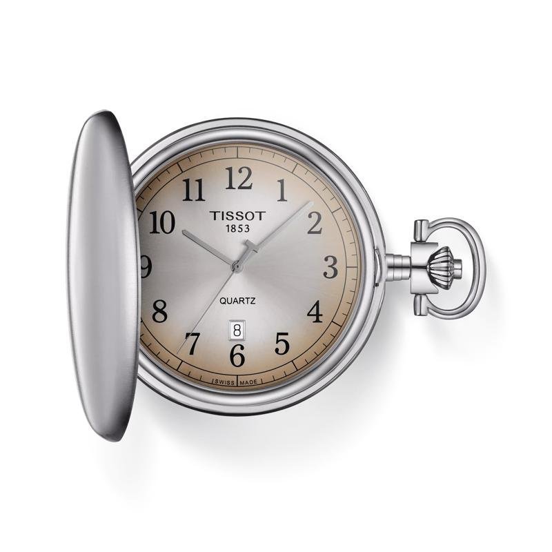 Tissot Savonnette - Orologio Da Tasca - Acciaio
