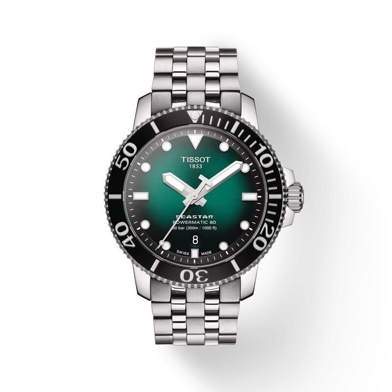 Tissot Seastar 1000 - Automatico - Verde - Acciaio