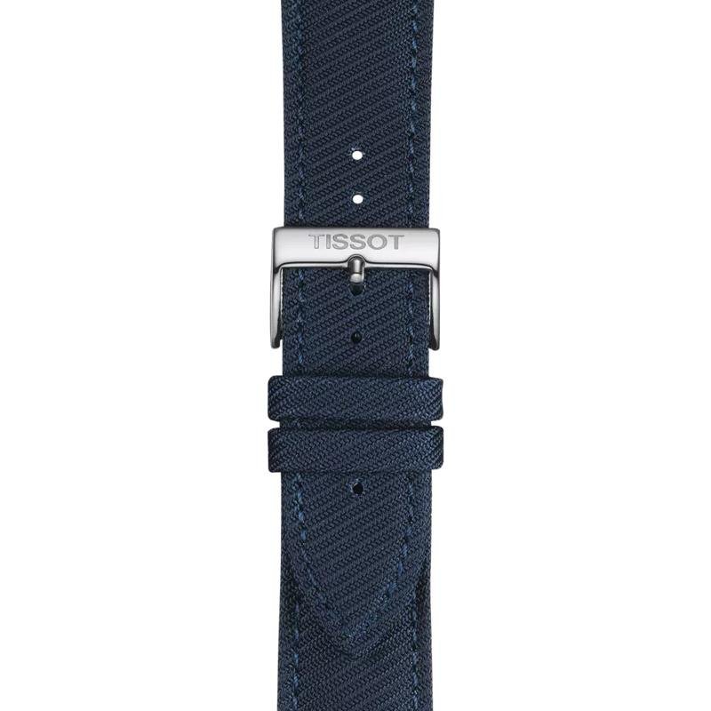 Tissot - Cinturino Blu - Stoffa - Ansa 22 Mm