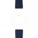 Tissot - Cinturino Blu - Stoffa - Ansa 22 Mm