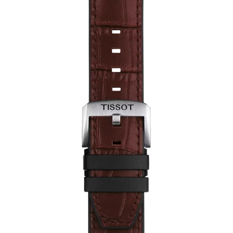 Tissot - Cinturino Ufficiale - Marrone - Gomma E Pelle