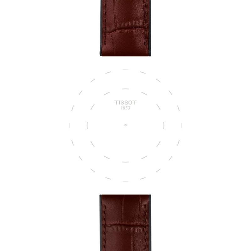Tissot - Cinturino Ufficiale - Marrone - Gomma E Pelle