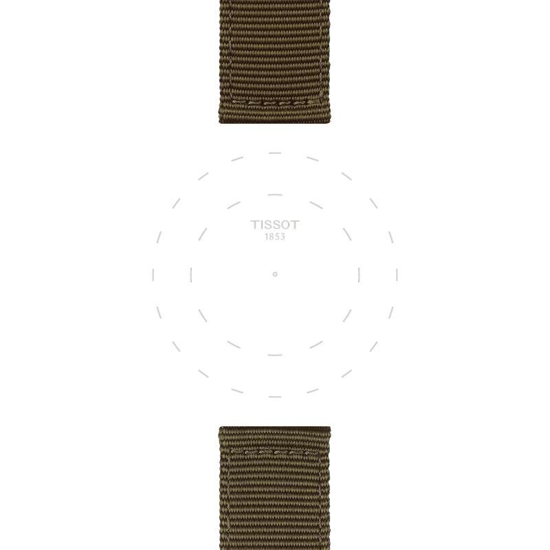 Tissot - Cinturino Kaki - Tessuto - Ansa 22 Mm